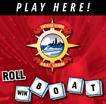 Roll to Win Contest at the Chicago IL Boat Show